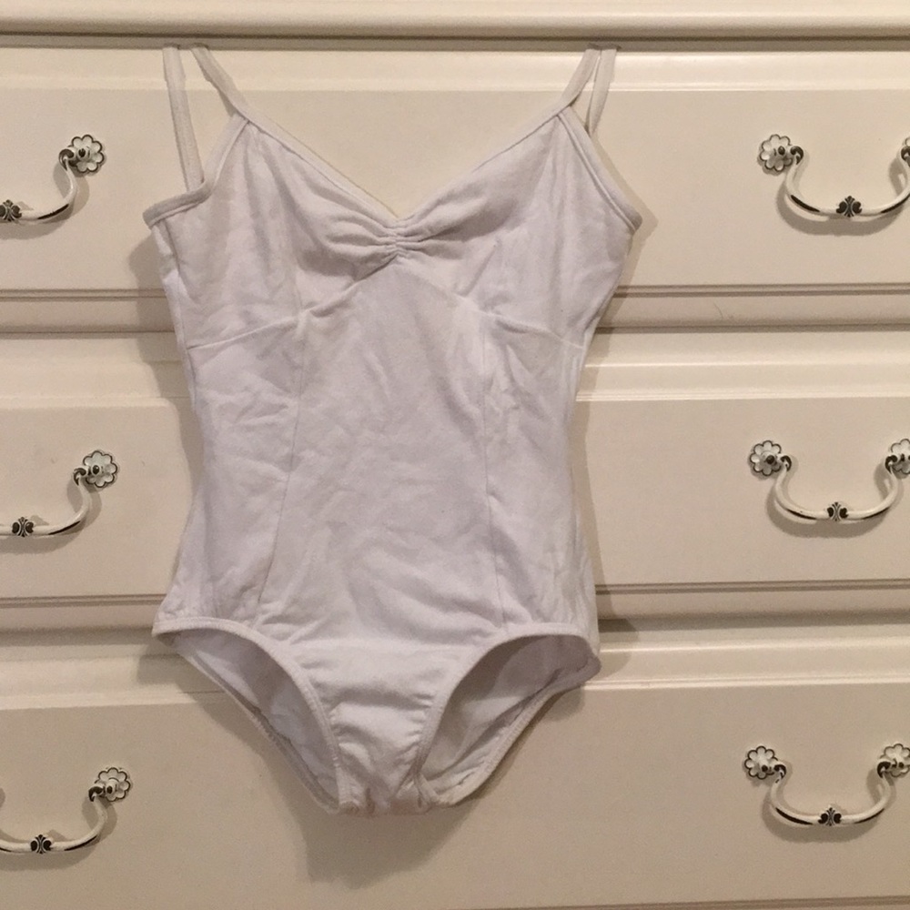 White Ballet Leotard